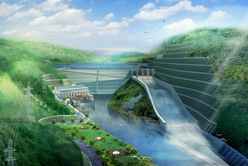 南郑老挝南塔河1号水电站项目
